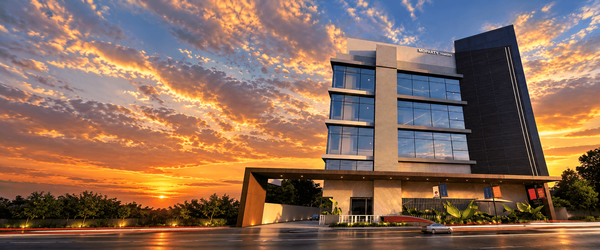Snypar Office Building — Moparty Towers, HITEC City Hyderabad